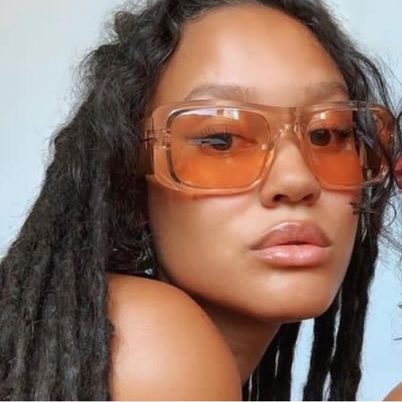 Authentic Tom Ford transparent peach sunglasses - Picture 7 of 7